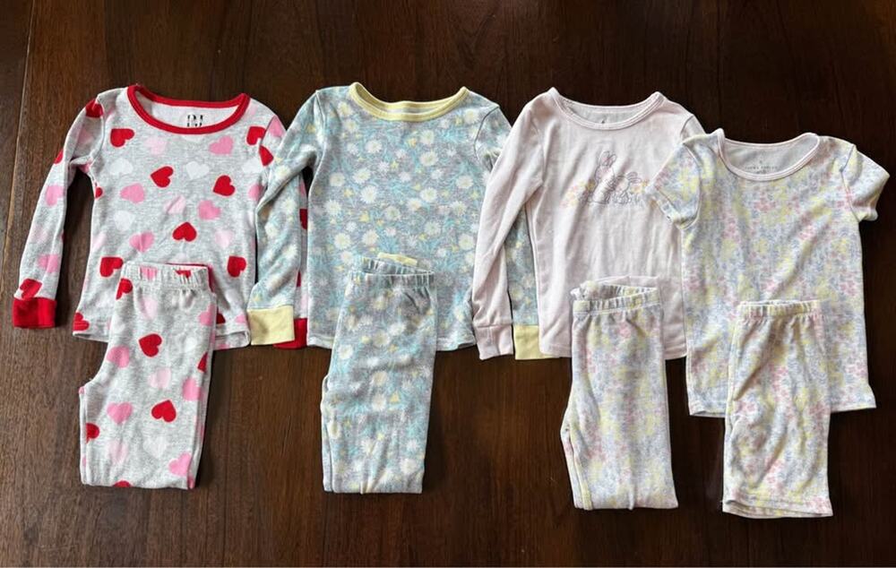 Girls Pajama Lot Size 5T